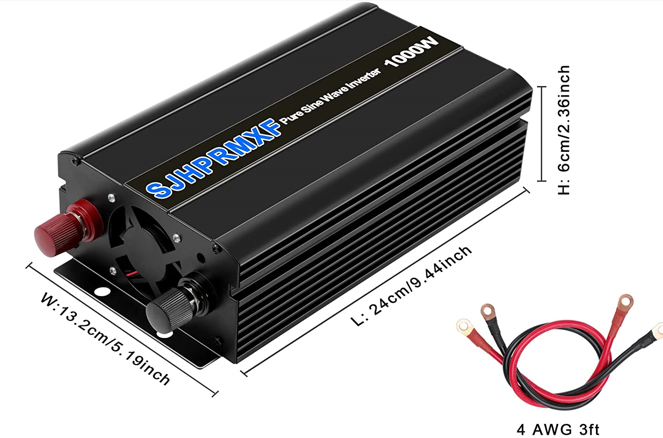 美规1000W正弦波逆变器AC110V